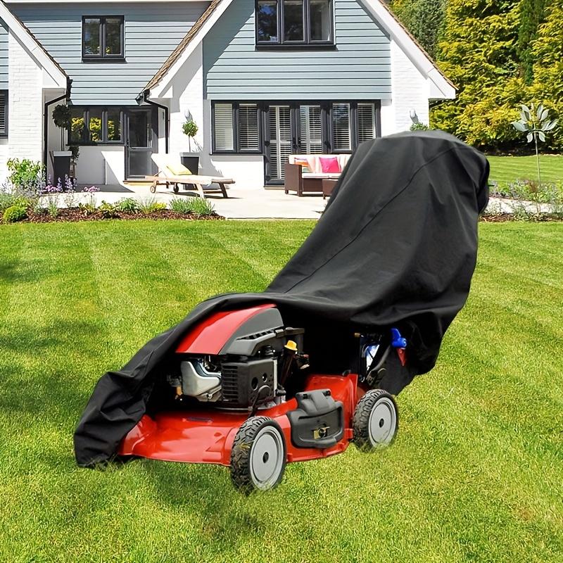 210D Universal Lawn Mower Cover Waterproof Dustproof All-Weather Outdoor Protection