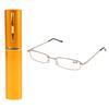 Nowe okulary do czytania Kolory Unisex Metal Z Tube Case + 1,5 + 2,0 + 2,5 + 3,0 + 3,5 + 4,0