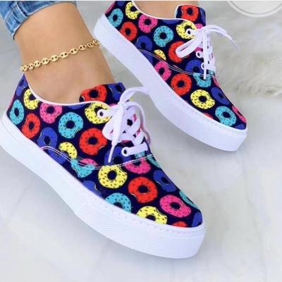 European and American Trendy Canvas Shoes 2024 Autumn New Casual Versatile Flat Vulcanized Shoes Zapatos Platform Mujer Deporte