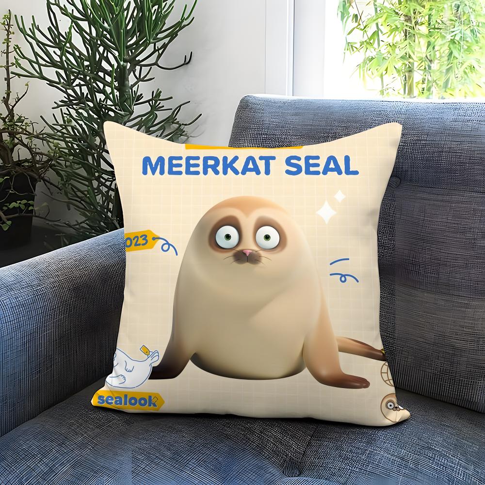 POPULAR SSSEALOOKS Cushion Cover Comfortable Reversible Pillow Cover Ideal for Car Sofa Bedroom & Beyond