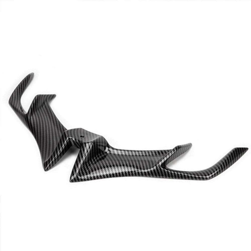Carbon Fiber Style Motorcycle Winglet Aerodynamic Motorcycle Spoiler Wing Front Fairing Styling