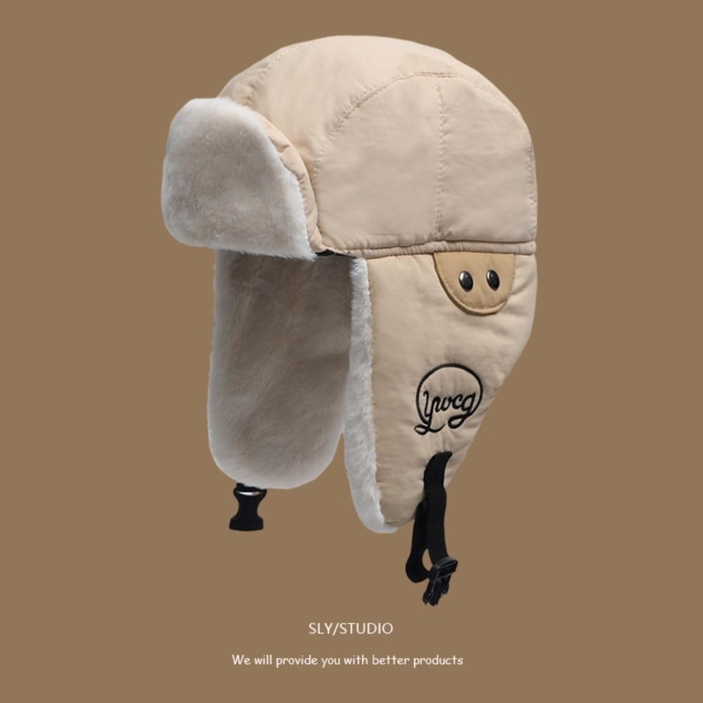 Windproof Earflap Hat Cold Proof Winter Bomber Hat Casual Ear Protection Cap  Winter