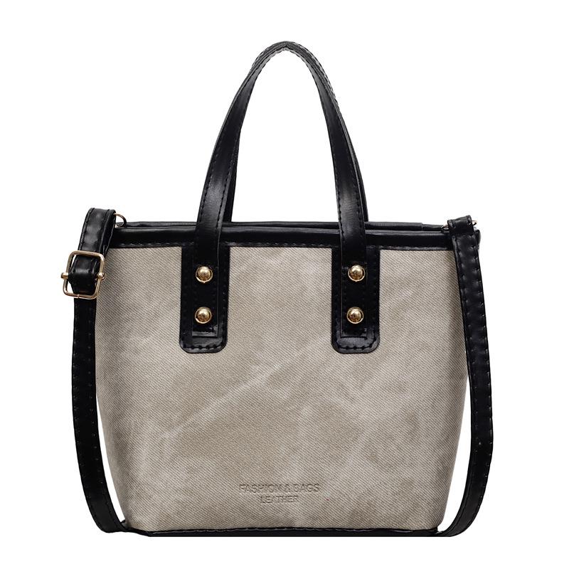 Korean Style Tie-Dye Crossbody Shoulder Bag - Retro Texture, Versatile & Casual for Women