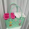 Toppers Schalen Zubehör für Strandtasche Oberer Becher Handyhalter Schale Aufbewahrung Deckel für Strandtasche Trennwand und Organizer Geschenk