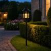 Solar Yard Light Vintage Garden Stake Light Motion Sensor Pathway Lamp Decorative Waterproof Outdoor LED Lantern for Patio Decor Eco Friendly