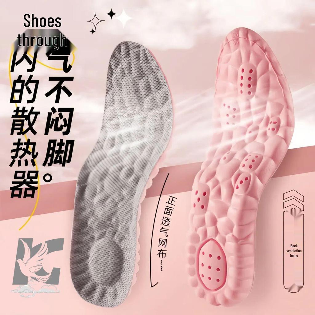 Stepping-On-Comfort Insoles: Thick, Shock-Absorbing, Super Soft for Men's & Women's Long-Standing and Sports Activities