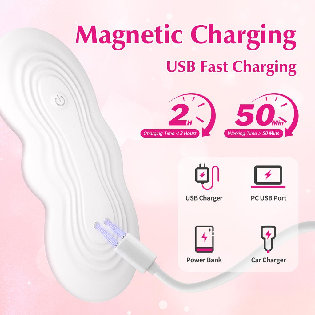 Invisible Wearable Vibrating Egg - Wireless Remote Control Bullet Vibrator with 10 Vibration Modes, Ultra-Quiet Clit Stimulator for Women