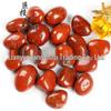 Natural Warring States Red Agate Tumbled Stone Ornament - Large Particle Rough Stone for Archaeology and Collection.