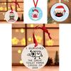 Delightful Personalised Lockdown Christmas Tree Ornament 2020 Quarantine Wooden Decor