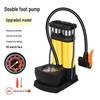 Universal Foot-Pump: High-Pressure Portable Inflator for Bikes, Cars, Motorcycles, and Basketballs