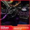 2025 Hot Racing Grills Led 12/64 Colours Ambient Lights For Mercedes-Benz A/CLA W176/CLA W117/GLA W156 Led Car Air Vents Turbine