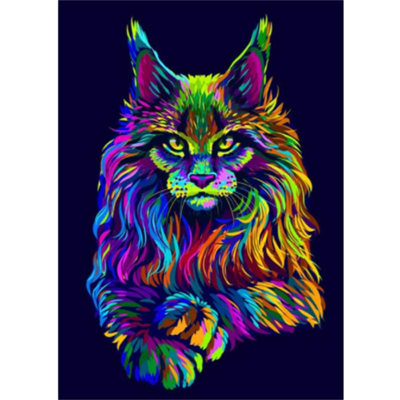 5D DIY Diamond Painting Oil Painting Animals Diamond Embroidery Cross Stitch Kit Full Rhinestone Mosaic Home Decor