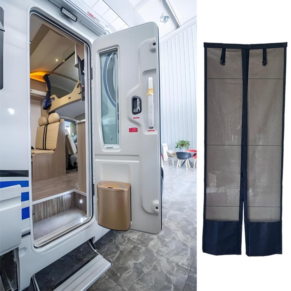 Automatic Closing Camper Van Mosquito Curtain Magnetic Insect Proof Door Screen  Motorhome