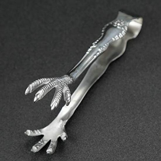 Bar Ice Hockey Special Eagle Claw Shape Ice Tongs Serving Tongs.