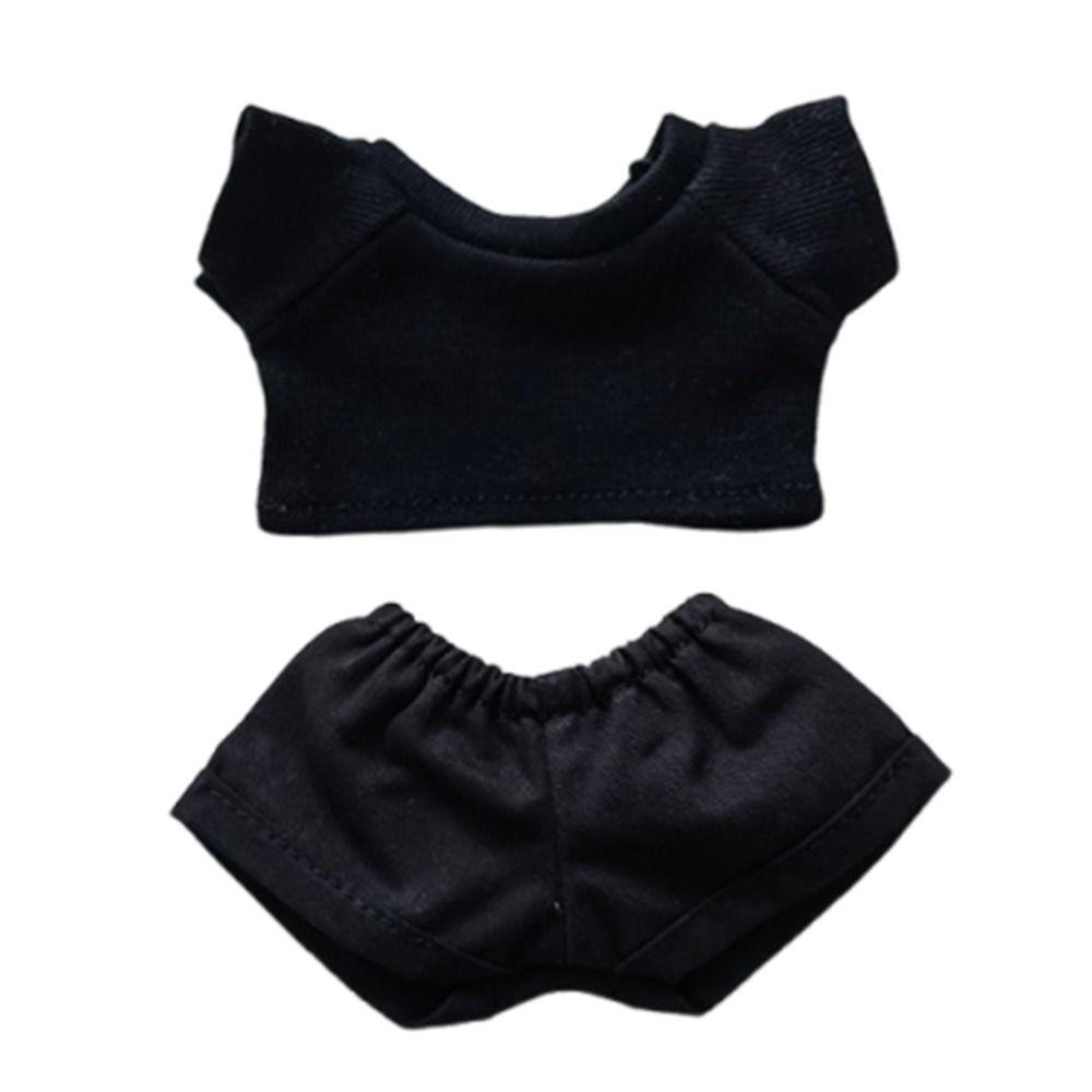 Handmade For Labubu T-shirt Set For 17CM Labubu Clothing Set Mini Doll Clothes  Joint Doll
