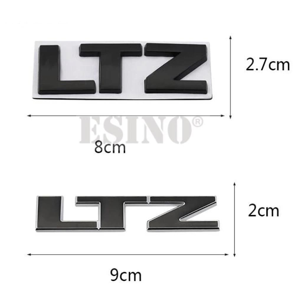 Car Styling 3D LTZ Metal Zinc Alloy Car Sticker Badge Body Rear Trunk Adhesive Decal Emblem