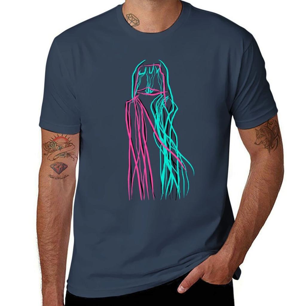 Neon Deadly Box Jellyfish Sting Tshirt Water Resistant Casual Tshirt