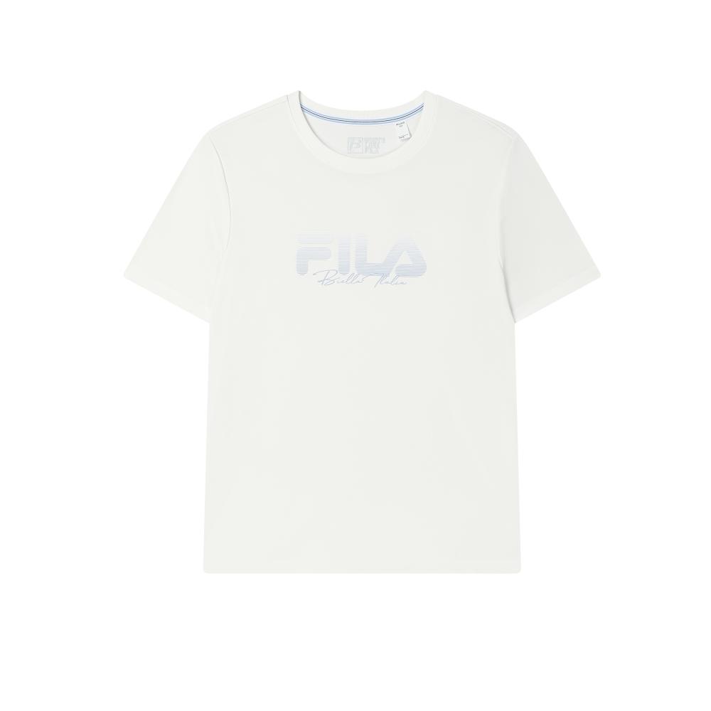 FILA Classic Fashion Comfortable Versatile Short Sleeve T-Shirt Women tops White F11W533104F-WT