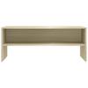 vidaXL TV-Schrank Sonoma-Eiche 100x40x40 cm Holzwerkstoff