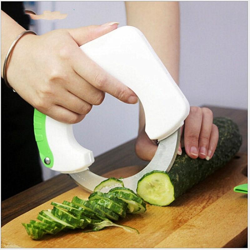 Circular Cutter Fruit Vegetable Slicer Multifunctional Kitchen Appliance