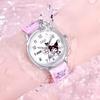 Sanrio Kids' Wristwatch, Lightweight, Stylish, Simple, Cute Wristwatch, Perfect for School Entrance, Birthdays, and More. Unisex. Holly Kitty.