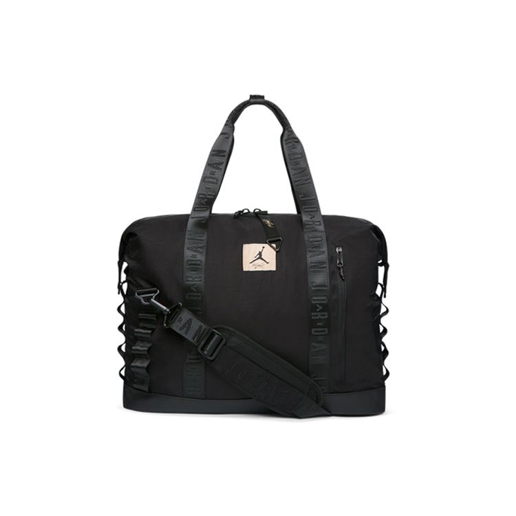 

Jordan Flight Series Multifunctional Layer Simple Large Capacity Crossbody Nylon Travel Tote Bag Unisex Tote Bag DO3694 Black