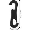 200PCS Car Seat Cover Hooks,1.38inch Seat Cover Clips Auto Seat Cushion Fix Hooks for Car Seat Replacements Accessories