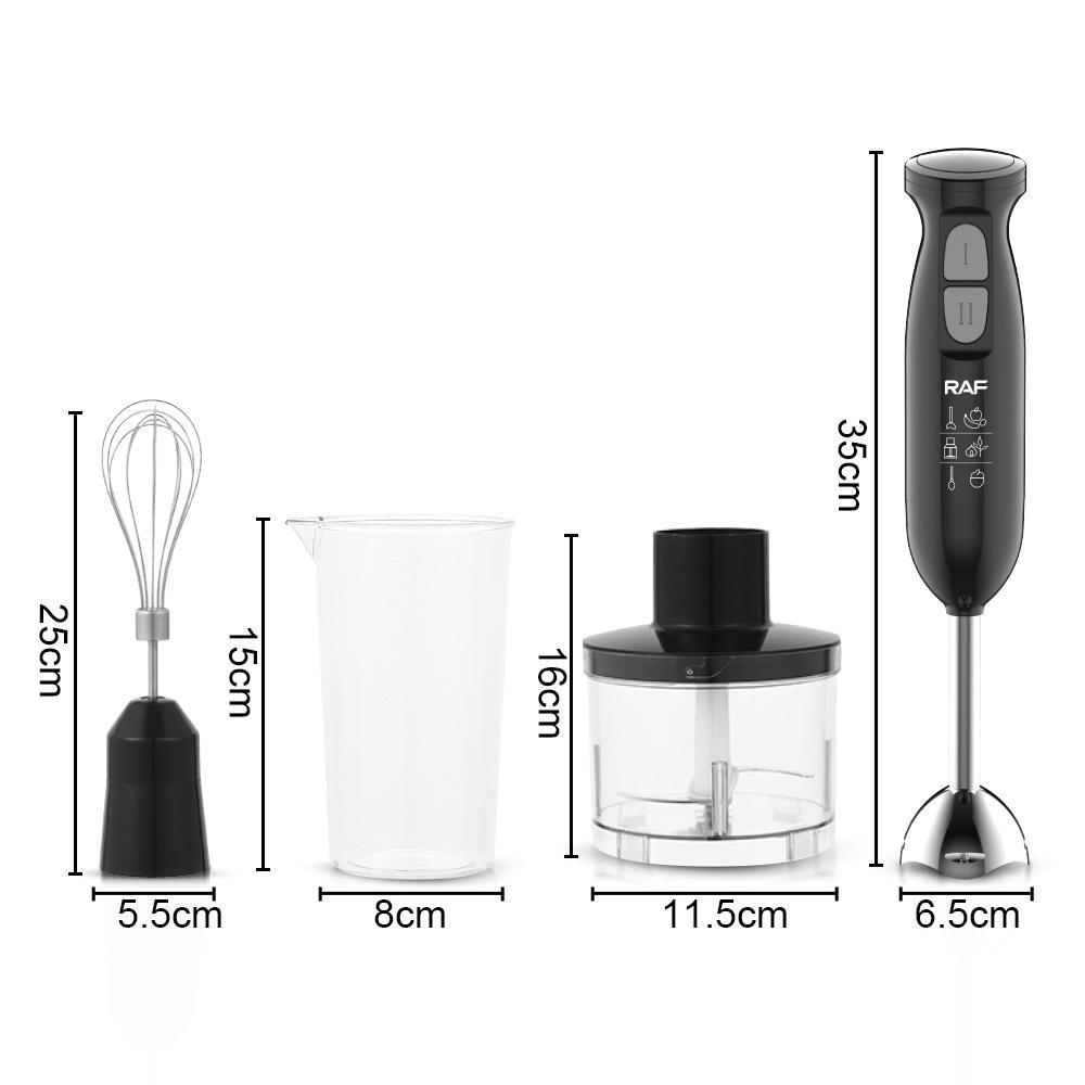 4-in-1 Multifunctional Juice Mixer Egg Beater Meat Grinder Auxiliary Handheld Kitchen Cooking Stick