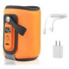 Chonomai Milk Warmer [18W Adapter & 5 Temperature Settings] Bottle Warmer, Fast Heating, Portable, Lightweight, with Bottle Cover, USB