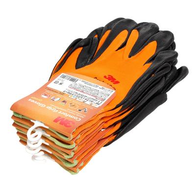 3M 3M Pracovní rukavice Comfort Grip Rukavice Oranžová Velikost L Balení 5 párů GLOVE-ORA-L-5P