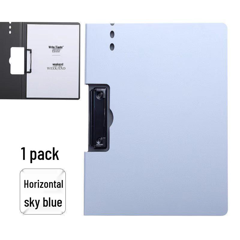 Multifunctional A4 Writing Pad and File Folder with Clip