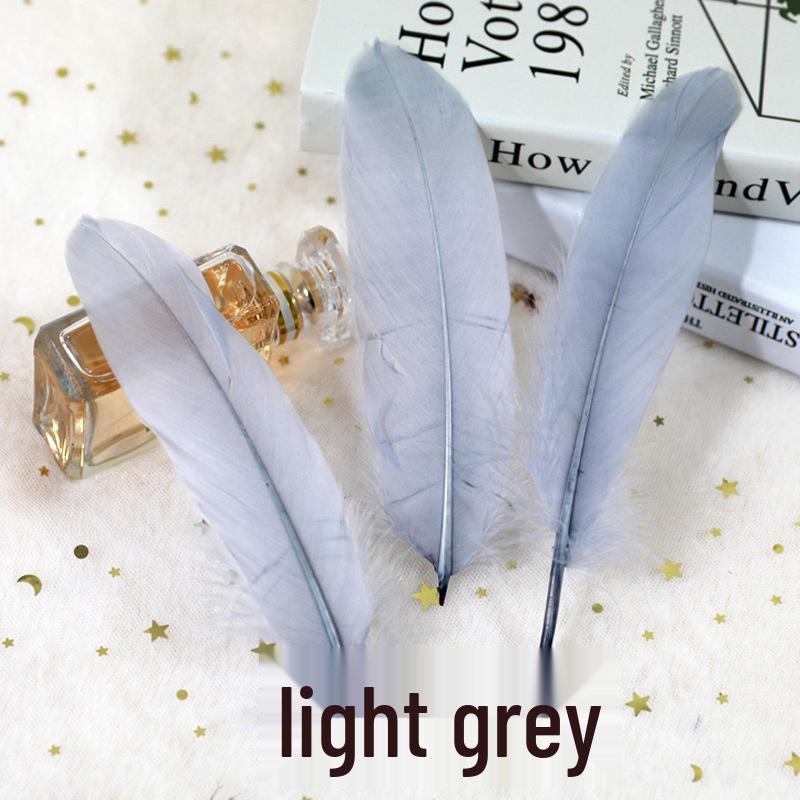 Barevná barvená velká husí pera pro DIY řemesla, ručně vyráběné dekorace a projekty pro mateřské školy