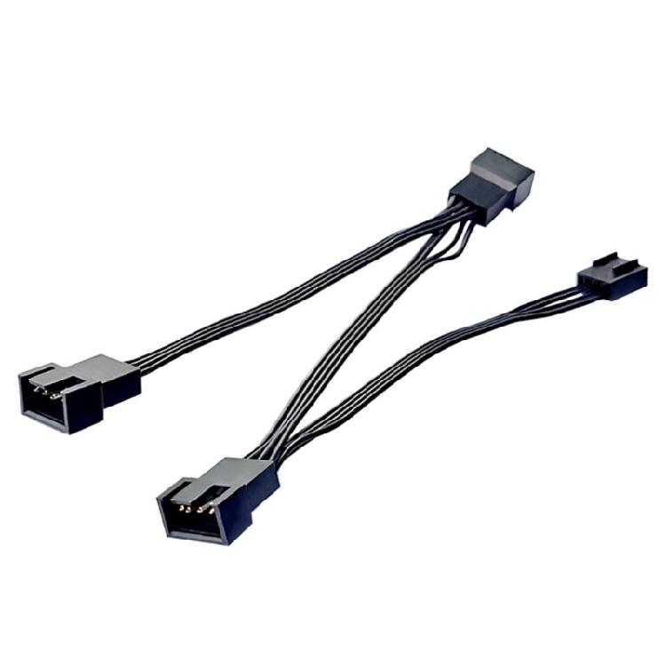 

4Pin Pwms Fan Splitter Cable Extension Cable 3Output Port for MultiFan Configuration and Efficient Heat Dissipation 1