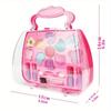 Kids Makeup Kit For Girl Washable Kids Makeup Kit Girl Toys Real Little Girls Makeup Kit For Kids Children Princess Play Makup