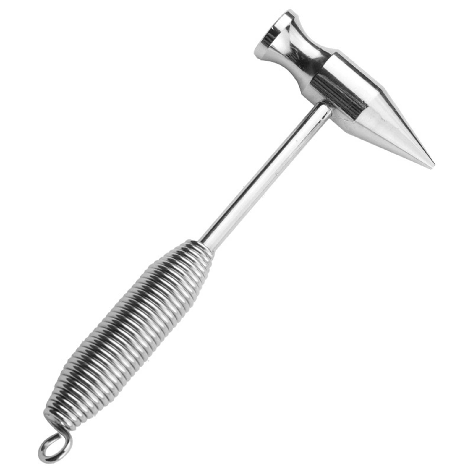 

Professional Anti Vibrations Steel Welding Hammer With Spring Handle For Construction Work And Outdoors Adventure Safety large