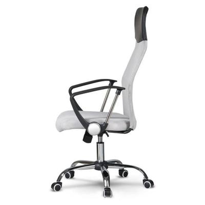 Ergonomická kancelárska stolička - Sydney - Sivá - Výškovo nastaviteľná - Moderný dizajn - 1 miesto