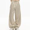 Casual Trousers Wide Leg Pants Moderate Elasticity