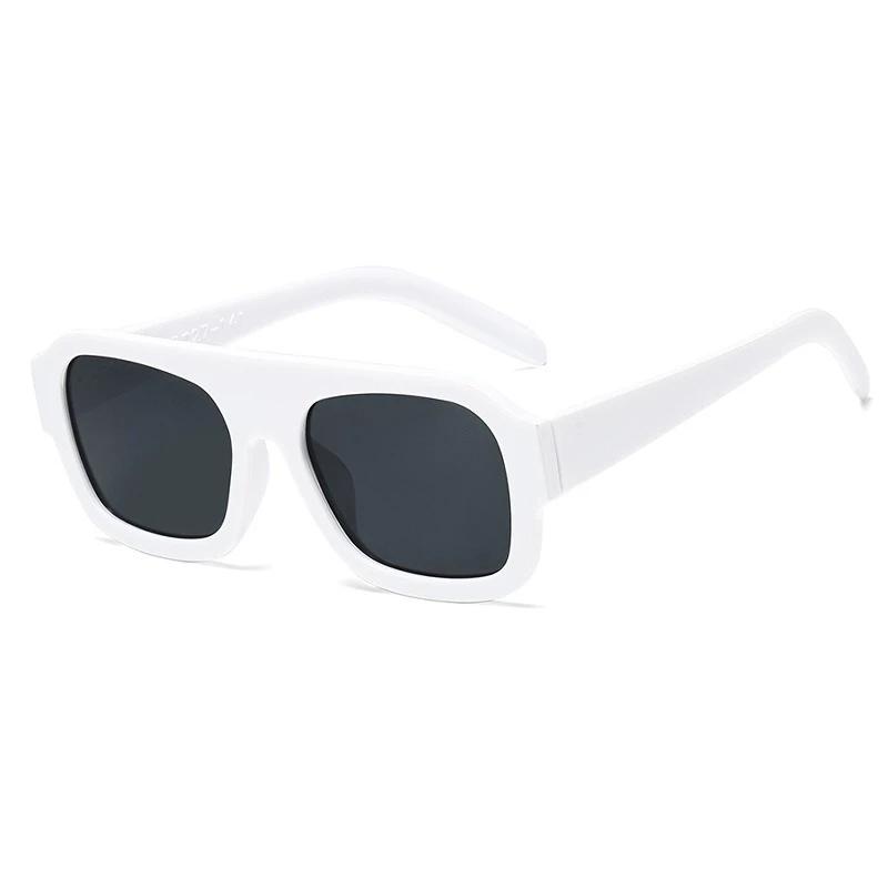 

Oversized Rectangle Hip Hop Sunglasses for Women Fashion Vintage Men Retro Traveling Trend Brand Design Shades Eyewear UV400 only 1pcs sunglasses