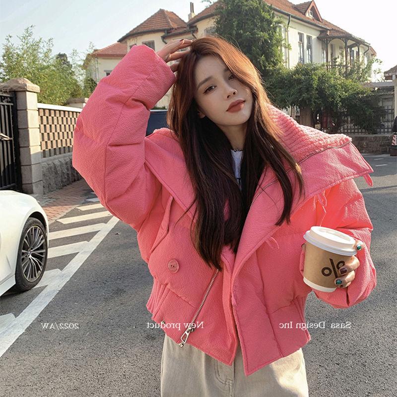 New cotton-padded clothes for women's winter short loose small coat thickened design cotton-padded jacket tide