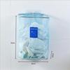 Wall-Mounted Foldable Mesh Laundry Hamper & Toy Storage Basket