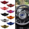 1Pcs Car Styling Steering Wheel Emblem Badge Stickers For MINI Cooper One S JCW Countryman R50 R52 R53 R55 R56 F54 F55 F56 F60