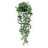 Realistic Artificial Plants for Bedroom Hanging Indoor Home Decor, Plastic Potted Office Living Room Kitchen Bathroom Wall Decoration, No Maintenance