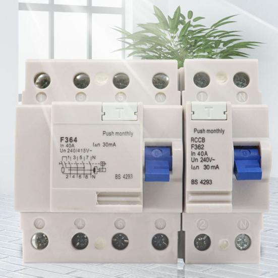 

16/32/63A 2/4P 6KA Мини-выключатель RCCB MCB Переключатель защиты от перегрузки