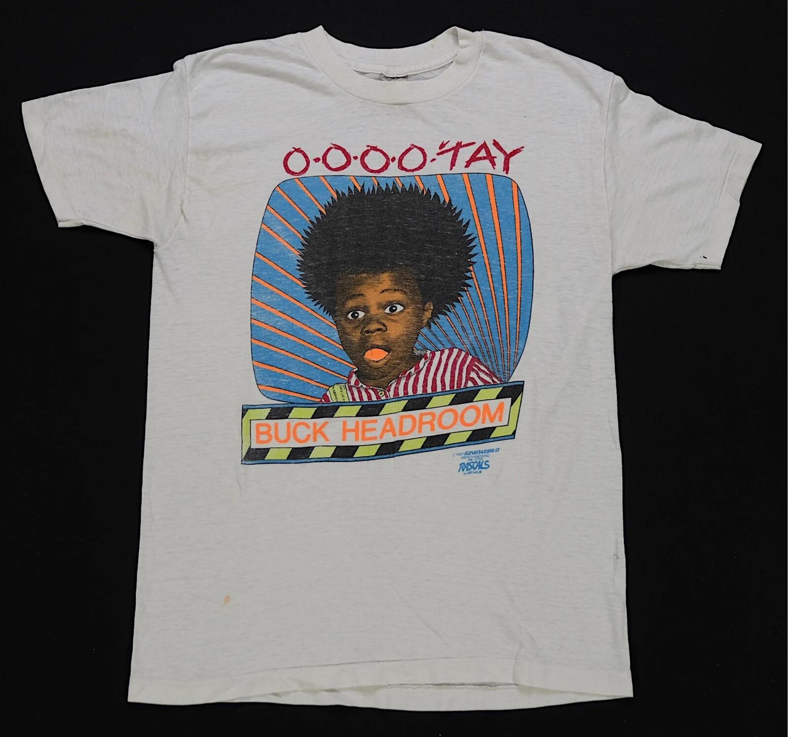 Rare VTG KINGSWORLD Buckwheat Headroom OOOO-Tay 1987 Little Rascals T Shirt 80s 3XL