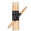 Beginner Practice Drumsticks Set - 5A/7A Maple, Oak, Hickory