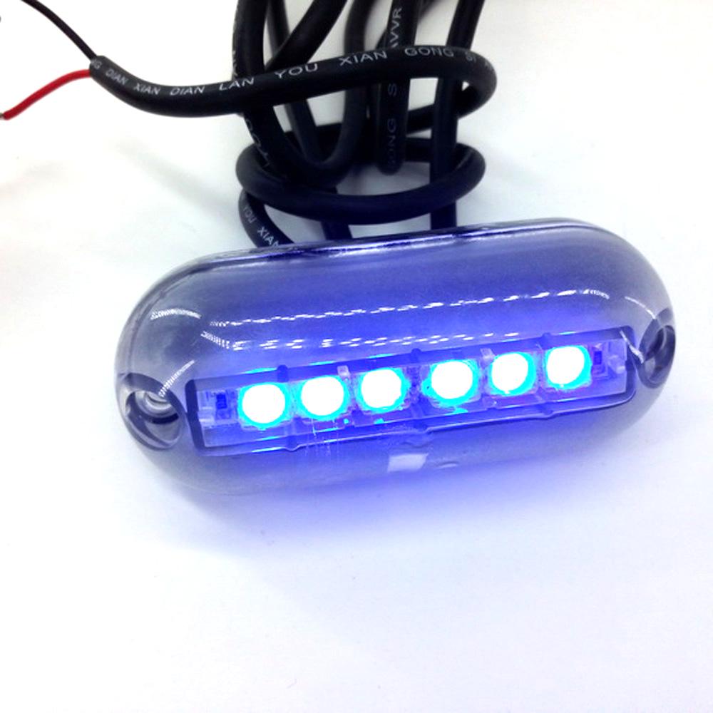 12V 6LED Boat Transom Lights LED Light for Lighting Swimming Fishing Yacht Driving Marine