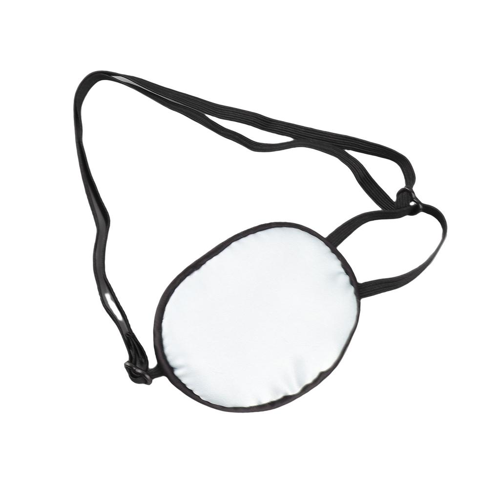 Eye Patch Silk Cotton Elastic Strap Full Cover Light Blocking Eye Cover Pad for Adults
