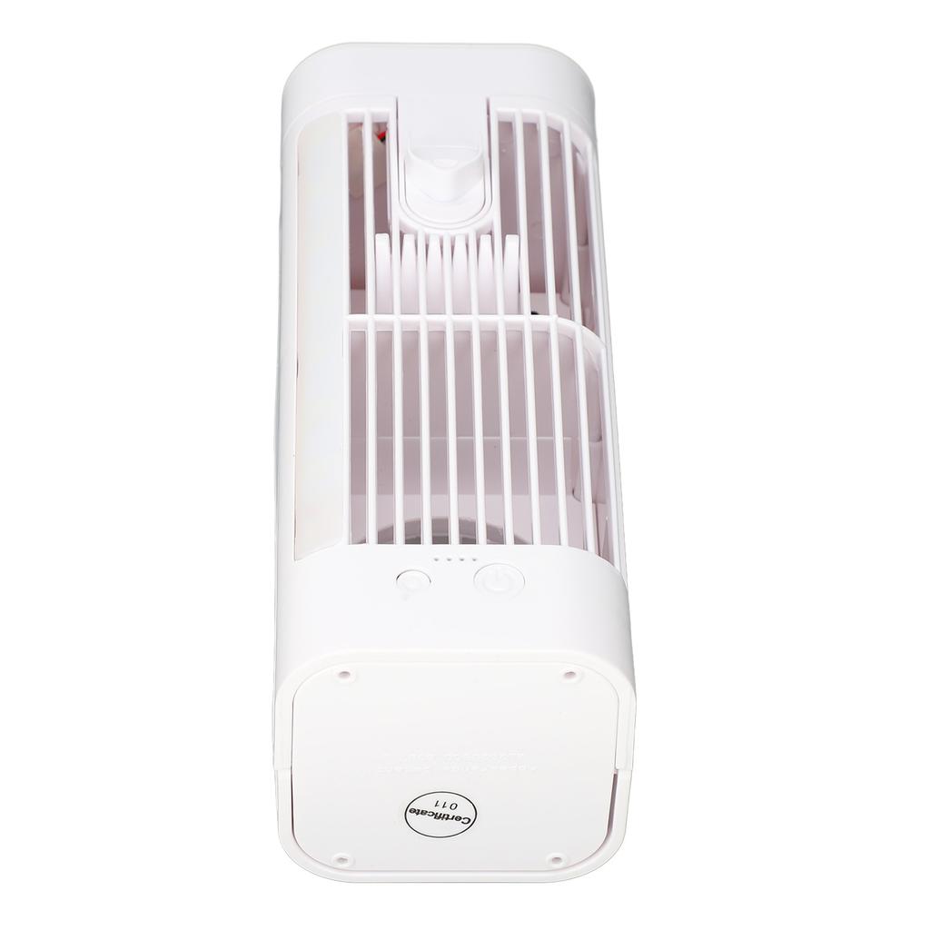 Portable Air Conditioner Fan USB Personal Evaporative Air Cooler with 3 Speeds Night Light 120ml