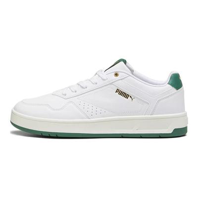 Court Classic White Vine Gold Unisex Sneakers 395018-03