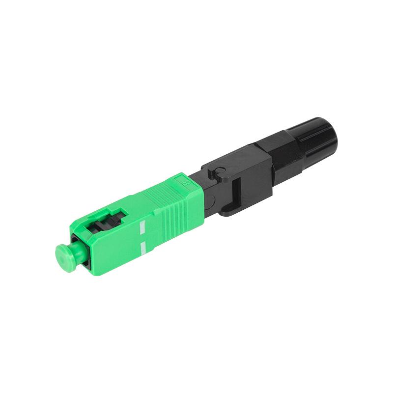 

SC/APC Quick Connect Fiber Optic Connector for FTTH Drop Cable